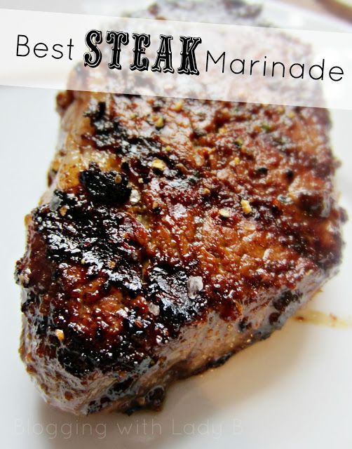 Best Steak Marinade Recipe ~ quite frankly, it is AMAZING. THE BEST!