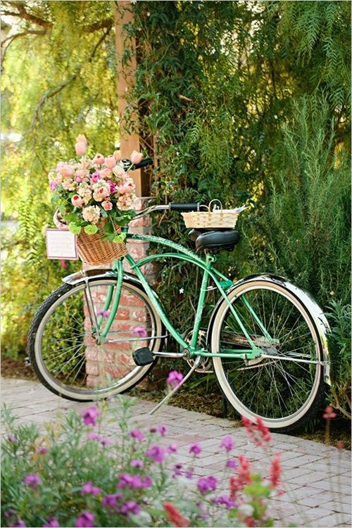 Bike flower