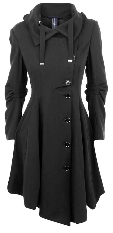 Black coat. Want.