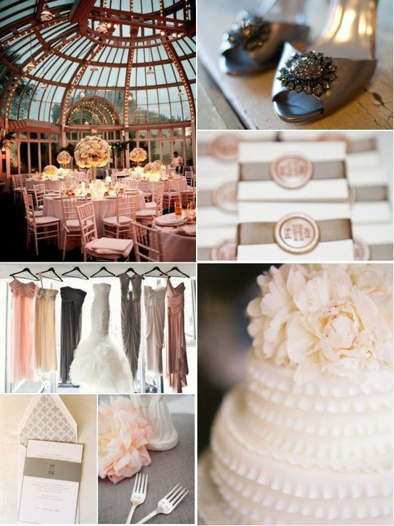 Blush Wedding Color Palettes