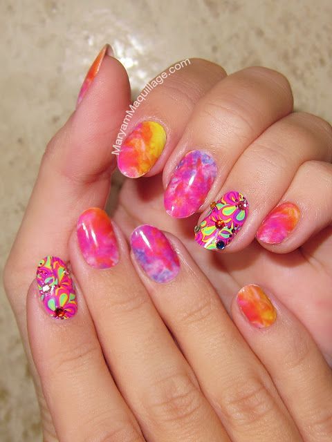 Bonfire Party Nail Art-Nail Dress appliques