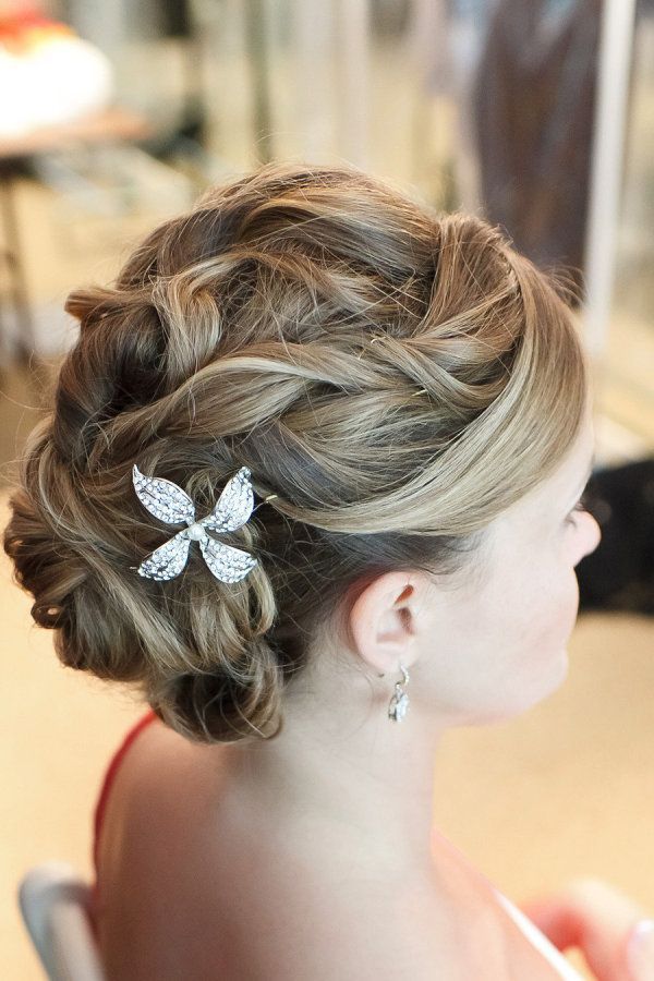 Bridesmaid hair style