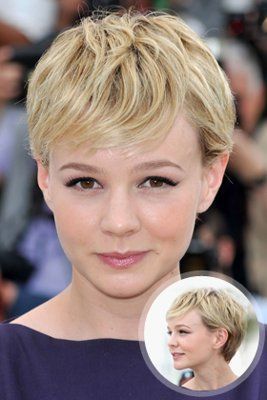 Carey Mulligan #pixie #haircut