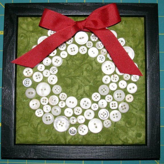 Christmas Button Craft