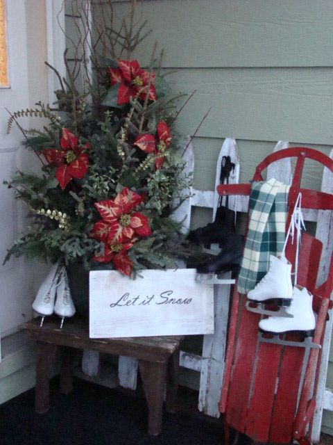 Christmas Front Porch