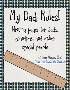 Classroom Freebies: Father's Day Writing