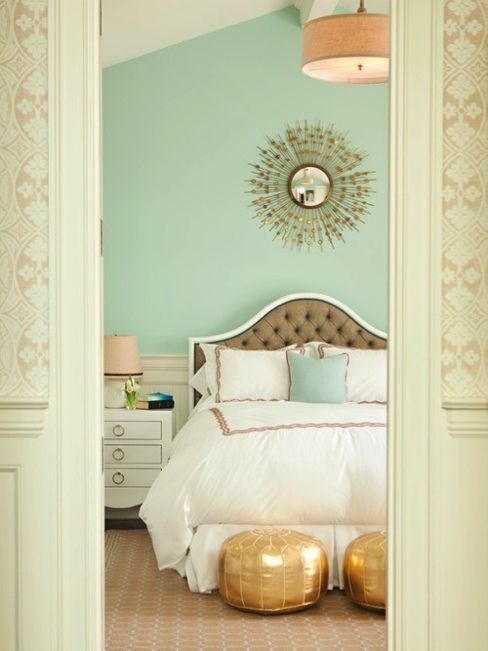 Colors are so tranquil – – And very similar to my bedroom… I think I will go a