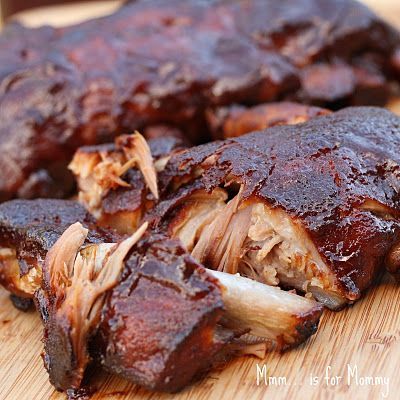 Crockpot Ribs- Two Words… THE BEST.  So easy and amazingly delicious! Came out