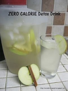 #Detox #Apple #Cinnamon #Water. BOOST Your METABOLISM Naturally with this ZERO C