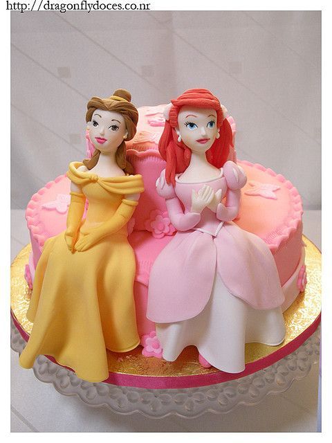 Disney Princess Cake by Dragonfly Doces, via Flickr