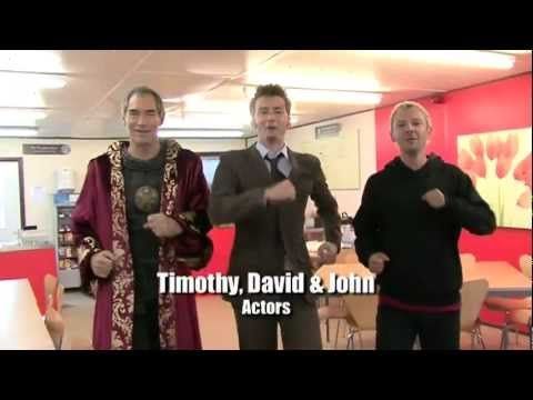 Doctor Who – Cast & Crew Special – Tennant's Wrap Party singing 500 Mile