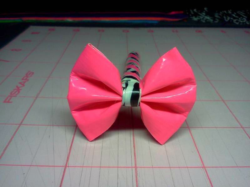 Duct Tape Bow MINI Pens