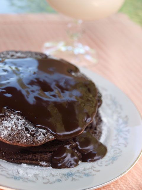 {Dukan} Brownie Pancakes