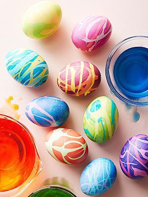 Easter-eggs – rubber-cement