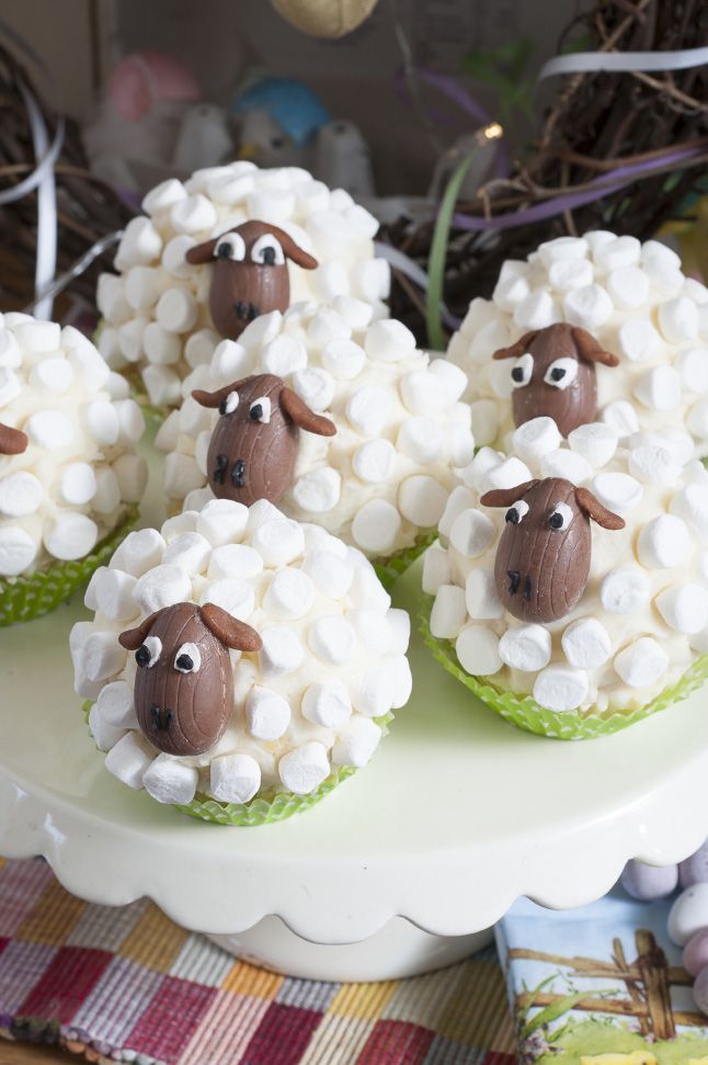 Flock Cakes, Stunning Sheep Inspired Cup Cakes