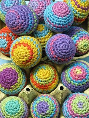 Free Crochet Easter Egg Pattern!