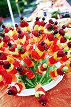 Fruit Kabob Centerpiece