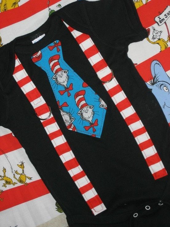 Good idea for Dr. Suess's birthday at school.
