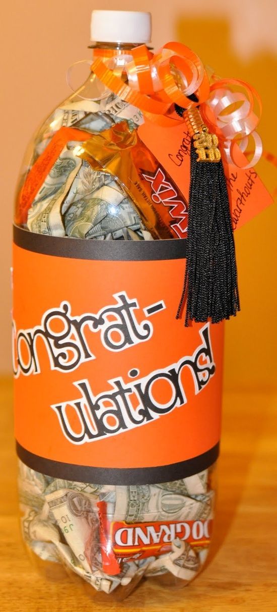 Graduation Gift Idea, customize with appropriate school colors. – Click image to