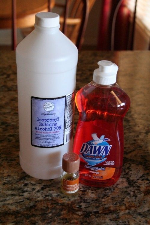 Granite (or any counter-top) shine cleaner recipe plus 32 more!!