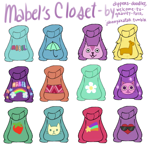 Gravity Falls - Mabel's Closet