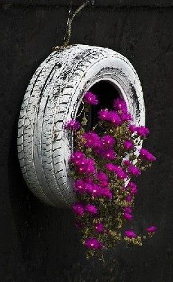 Great way to recycle old tires!