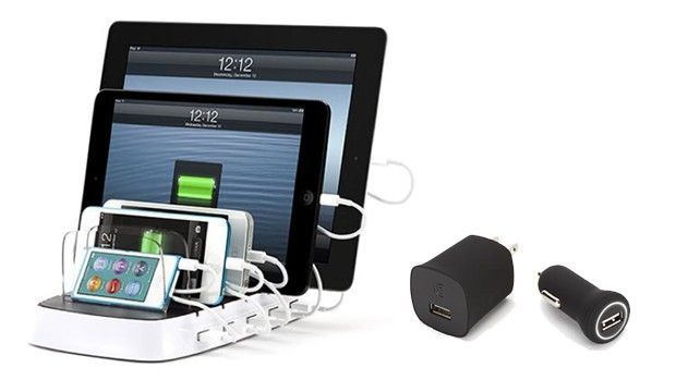 Griffin launches PowerDock 5 multi device charging platform and ChargeSensor ada