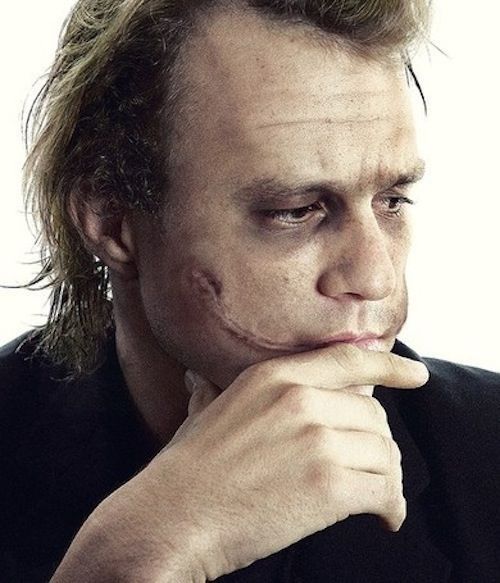 Heath Ledger. The Joker.