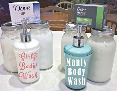 His and Hers (No-Grate) Homemade Body Wash