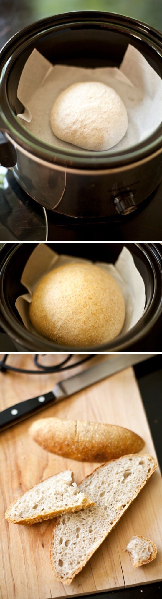 How To Bake Bread In A Crock Pot | Recipe By Photo
