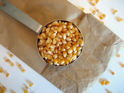 How to Microwave Popcorn in a Paper Bag: Much less expensive and healthier that