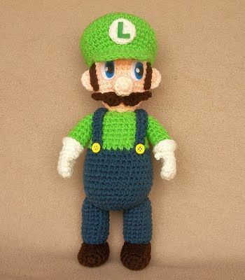 It's a Luigi! Free Crochet Pattern!!!