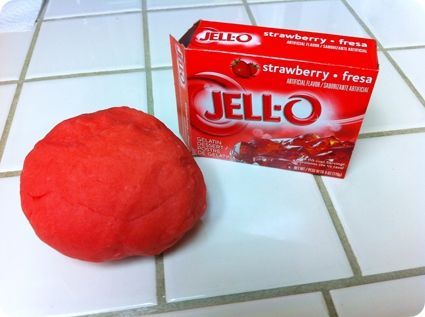 Jell-Doh- So fun watching it change from a liquid to solid. Definitely going to
