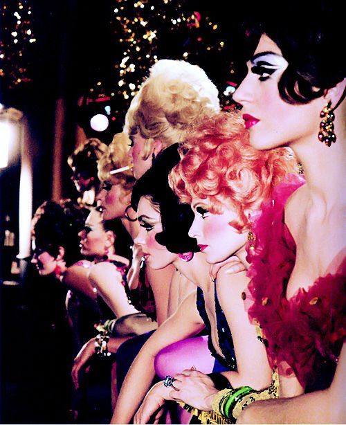 Las Vegas showgirls by Sammy Davis Jr.