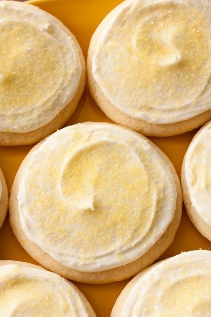 Lemon Sugar Cookies – melt in your mouth delicious! Soft, fluffy and full of lem