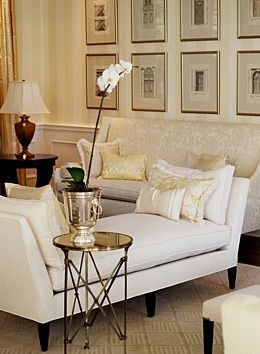 Living Room – Sarah Richardson Design. Like the daybed that doesn't block of