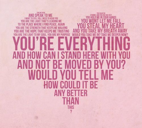 Lyrics to Lifehouse Everything