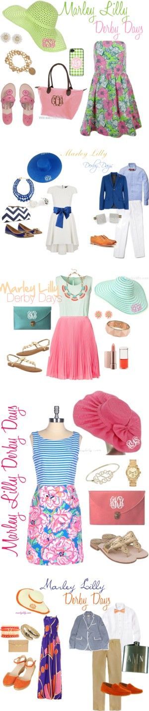 "Marley Lilly Derby Days" by marleylilly on Polyvore