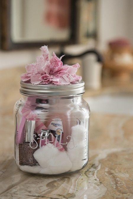 Mason Jar Manicure Gift Set