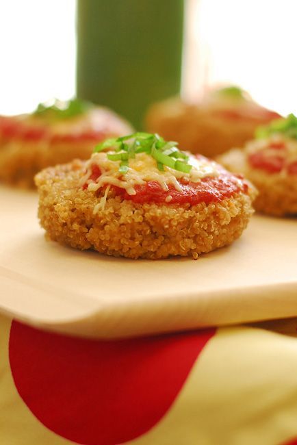 Mini Quinoa Gluten-Free Pizzas