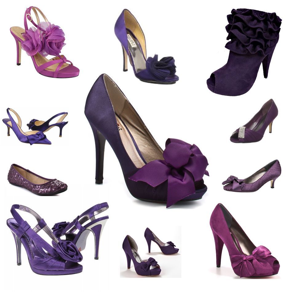 More #purple #wedding shoes–purple dress, wedding, special occasion shoes.