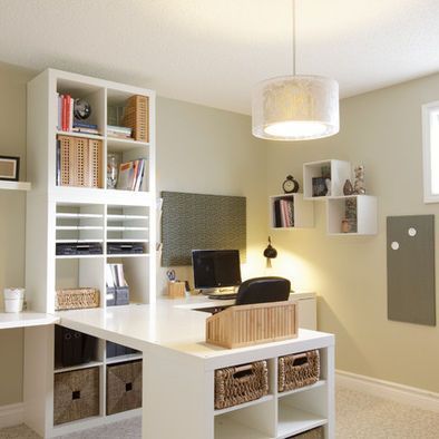 Office/craft room from ikea