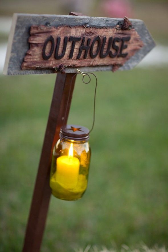 Outhouse Sign……
