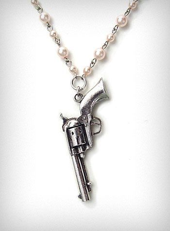 Pearl Revolver Necklace