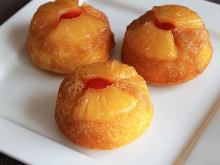 Pineapple Upside-Down Cupcakes  Posted by Lil Miss BossyHere's a twist for t