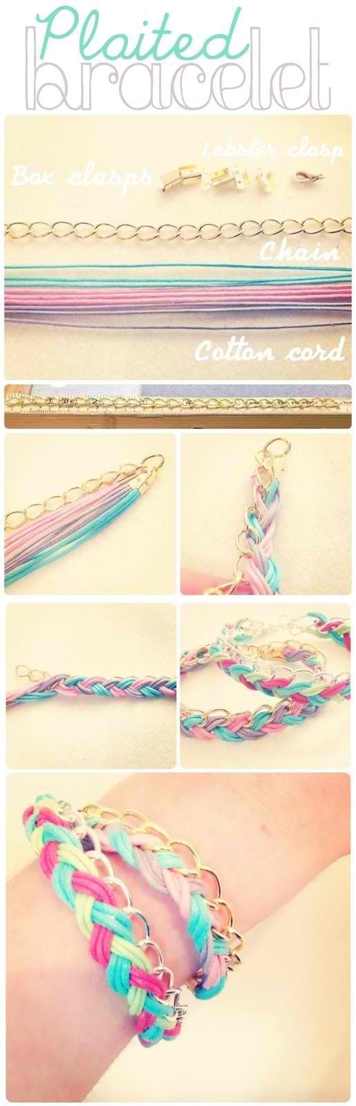 Plaited Bracelet DIY..