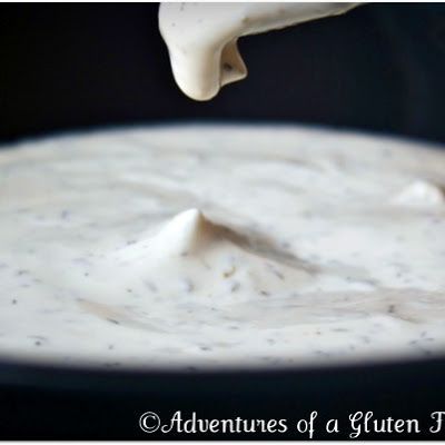 RANCH DRESSING (DAIRY-FREE, EGG-FREE, CORN-FREE, NUT-FREE AND SOY-FREE)