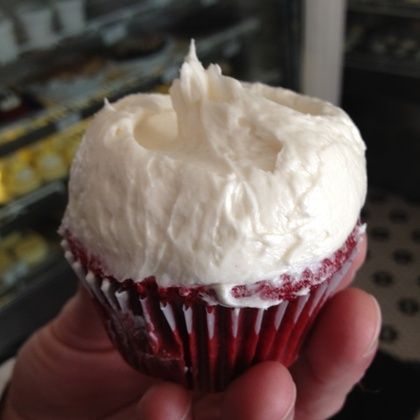 Red Velvet Cupcake  @ Magnolia Bakery – Red velvet perfection!