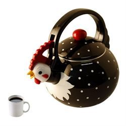 Rooster Whistling Tea Kettle from My Pet Chicken