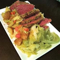 Slow Cooker Corned Beef and Cabbage   Our Irish St. Pat's day dinner